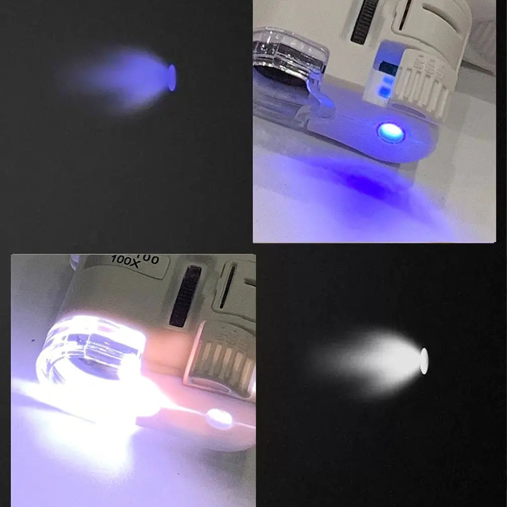 100X Phone Microscope Magnifier – jewelry inspection demo