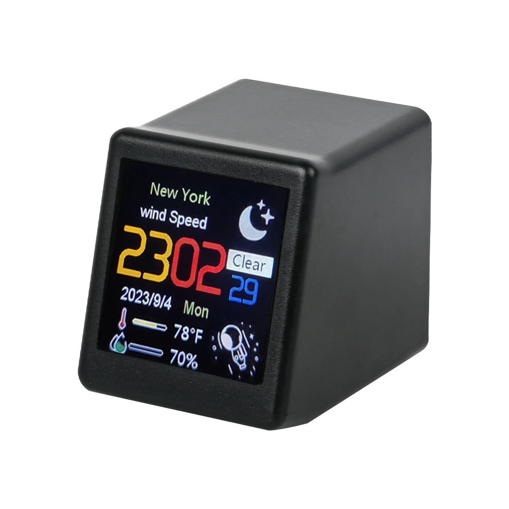 Smart WiFi Weather Station Clock – packaging