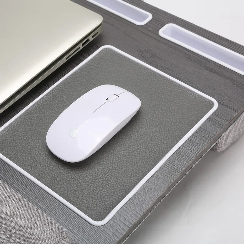 Anti-Slip Laptop Desk with Mouse Pad – folded portability