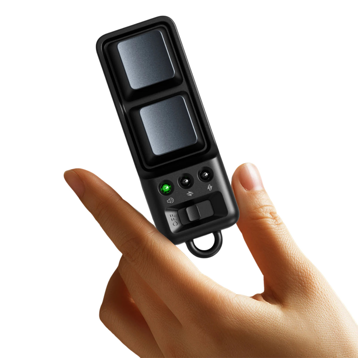 Bluetooth Page Turner Remote – dual buttons close-up