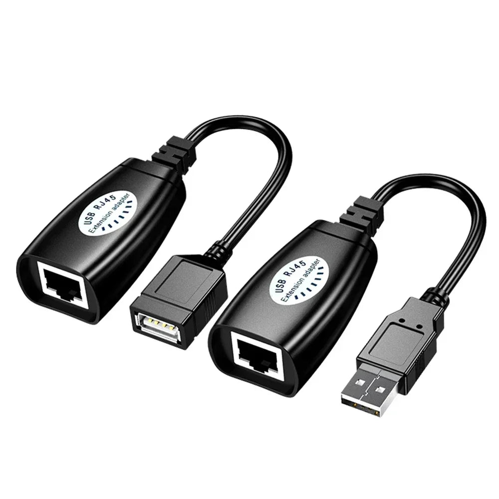 USB to RJ45 LAN Adapter – adapter front view