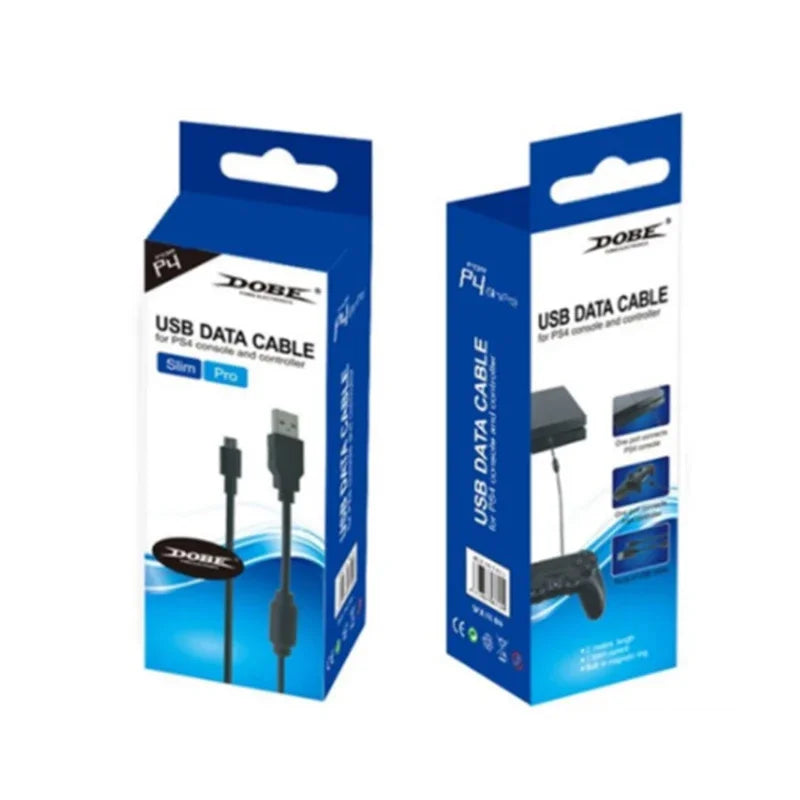 PS4 Controller Charging Cable – in use during charging