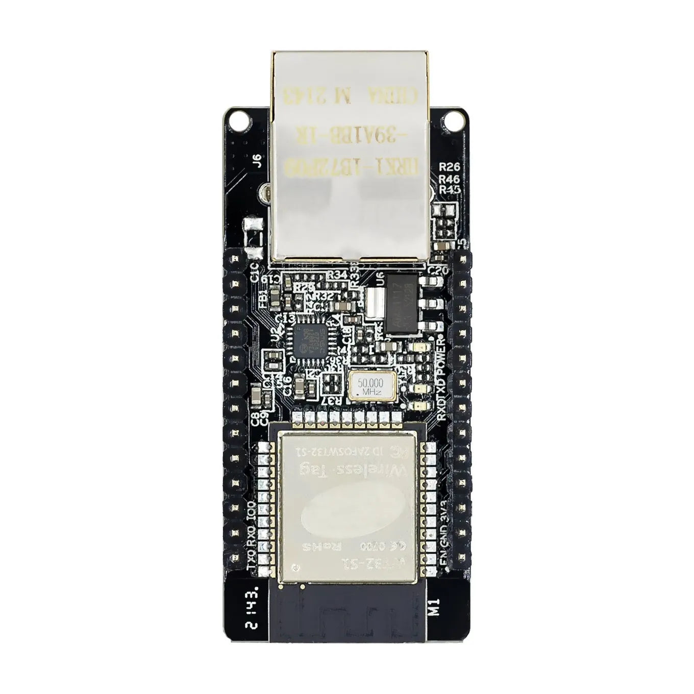 WT32-ETH01 Ethernet WiFi Module – connected to ESP32