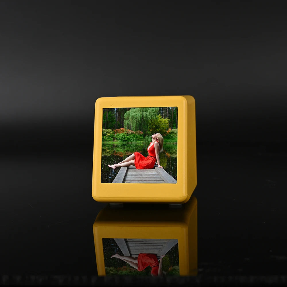 Smart WiFi Weather Station Clock – weather animation display