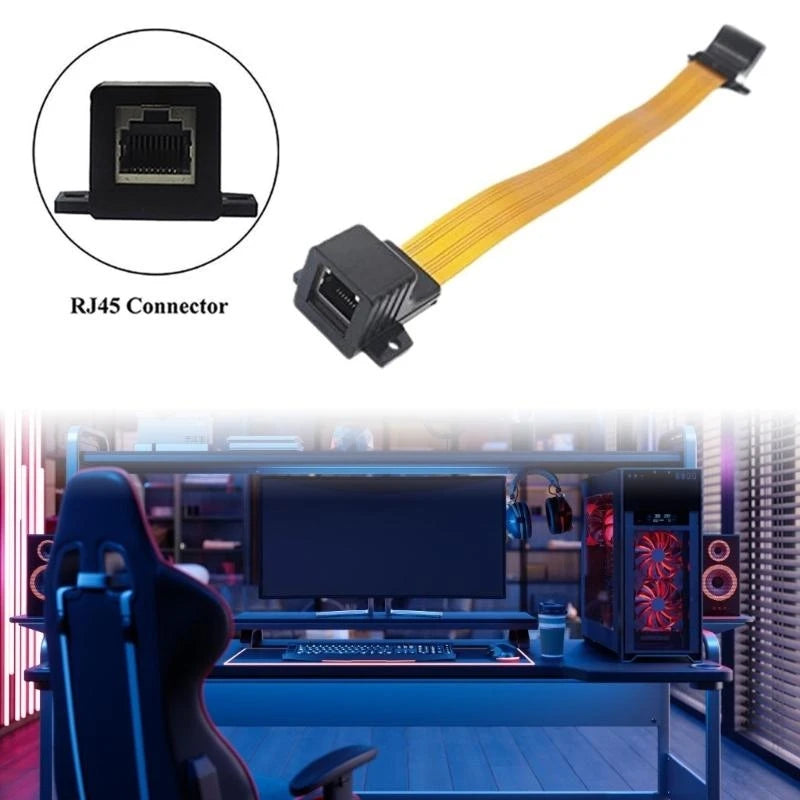 Cat5 Slim Ethernet Wall Cable – packaging