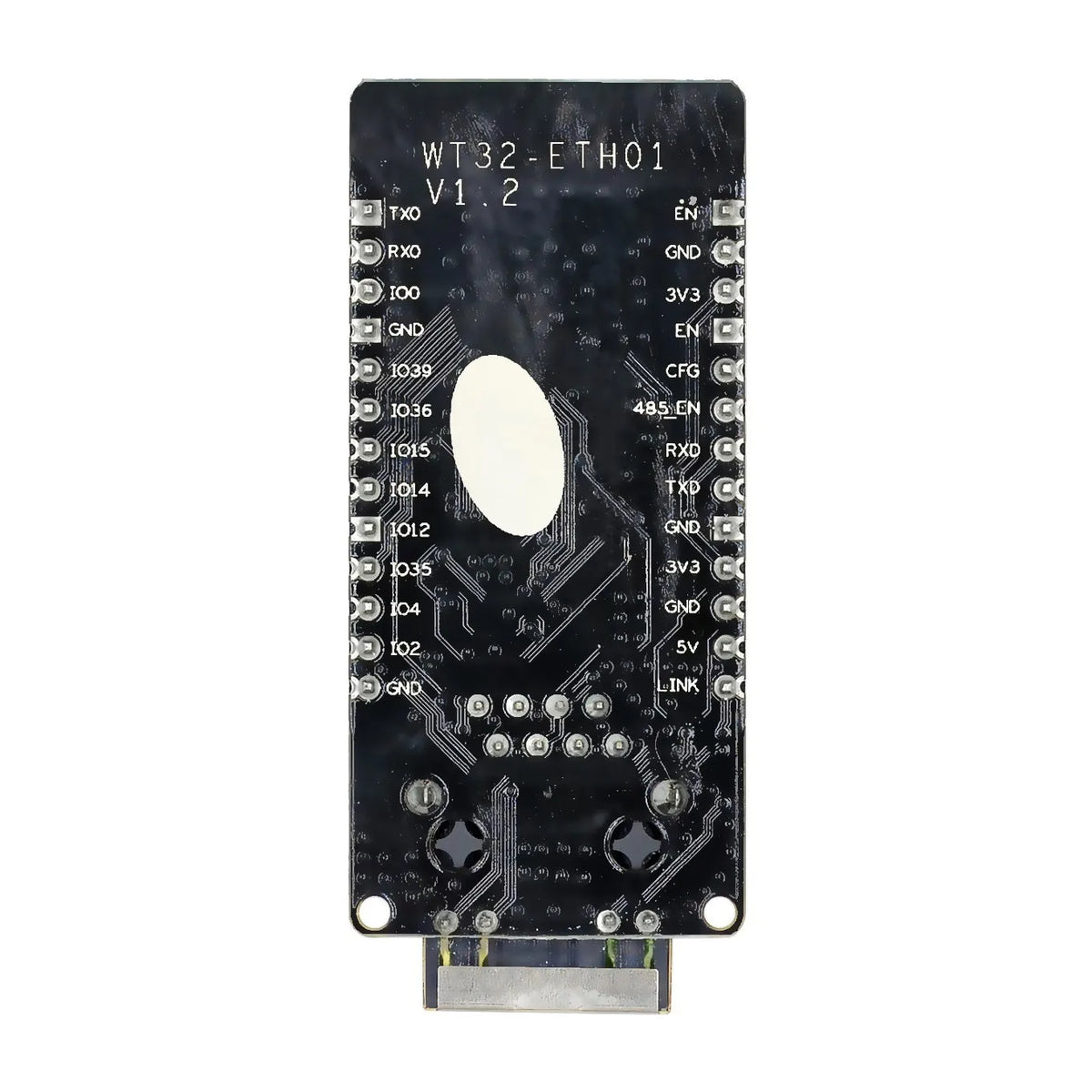 WT32-ETH01 Ethernet WiFi Module – size comparison