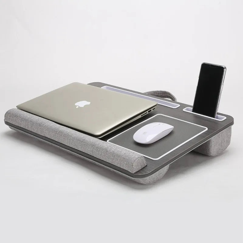 Anti-Slip Laptop Desk with Mouse Pad – desk on sofa in use