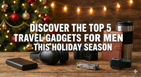 Discover the Top 5 Travel Gadgets for Men This Holiday Season