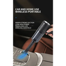New 12000Pa Wireless Car Vacuum Cleaner USB Charging 1800mAh Portable Cleaning