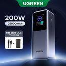 [LIVE ONLY] UGREEN Power Bank 25000Mah 200W, 20000Mah 130W, 12000Mah 100W Fast Charging Powerbank, 65W Charger PD Super Fast Charging for Iphone 17/16/Macbook Air/Pro Lenovo Laptop, with LED Display Screen, Tiktokholidayhaul