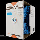 Transber CAT6 High-Speed Ethernet Cable - 500Ft Length, 10Gbps Speed, 550Mhz Frequency, Compatible with Computers, Desktops