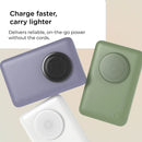 Magsafe Powerpack - 5000Mah Magnetic Powerbank with Grip & Stand for Magsafe Phones - Wireless Charging, Secure Hold, Compact Design - Popsockets