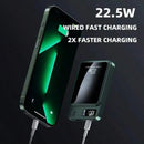 Portable Magnetic Mini 10000Mah Wireless Fast Charger with LED Digital Display for Outdoor Travel and Emergency Power for Phone, Magnetic Powerbank Charger