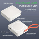 3 in 1 5000Mah Mini Magnetic Wireless Fast Charging Portable Power Bank, Portable Powerbank, Multifunctional Mobile Power, Universal Power Bank for Outdoor Sports, Travel, Phone, Magnetic Power Bank Charger, Magnetic Battery Pack, Travel Gadgets