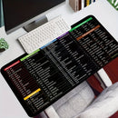 Computer Function Shortcut Key Mouse Pad, Large Thickened Keyboard Table Mat