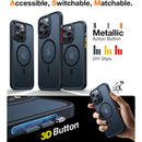 TORRAS Magnetic Guardian Designed for Iphone Case Iphone 16 Pro Max Case Available [Military Grade Drop Tested] [Compatible with Magsafe]