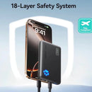 INIU Portable Charger Ultra Slim Lightweight 45W Quick Charging 10000Mah PD Power Bank with Dual USB-C Ports Fast Charge High Capacity Battery