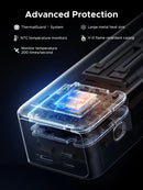 [LIVE ONLY] UGREEN Power Bank 25000Mah 200W, 20000Mah 130W, 12000Mah 100W Fast Charging Powerbank, 65W Charger PD Super Fast Charging for Iphone 17/16/Macbook Air/Pro Lenovo Laptop, with LED Display Screen, Tiktokholidayhaul