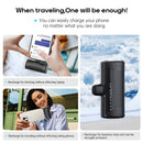 KUULAA Mini Power Bank 4500Mah - Portable Charger for Iphone 16 15 Pro Max & Samsung/Xiaomi - External Battery Powerbank Electronics Accessories Smartphone Charging Compact