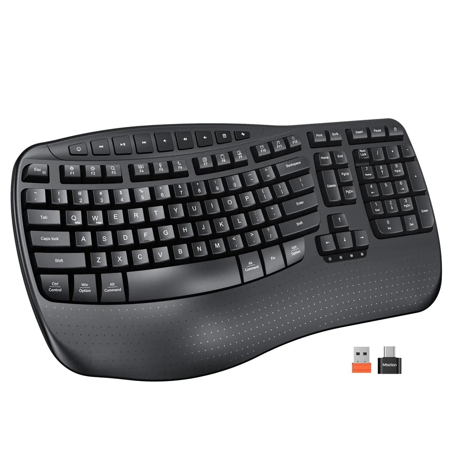 MEETION Wireless Ergonomic Keyboard