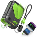 SEANCHEER P05 Portable Charger, Magnetic Power Bank, Small Wireless Powerbank, Battery Pack10000Mah Travel Essentials Fast Charging with Built in Cable, Foldable Wall Plug for Iphone,Samsung,Andriod,Back to School,Back to School Haul