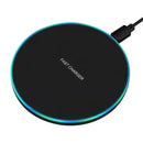 Fast Charger 15W Portable Wireless Charger Pad for Iphone - Black & White Options Available No Warranty