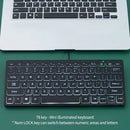 Portable Wired Mini Keyboard - Laptop Computer External Keyboard
