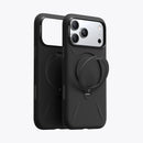 TORRAS Ostand Q3 Soft Liquid Silicone Case for Iphone 17 Pro Max - Magsafe-Compatible, 360-Spin Handheld Stand, Cozy Grip, Camera Control, Smartphone/Cellphone Device Protection, Devices