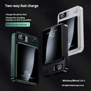 Portable Magnetic Mini 10000Mah Wireless Fast Charger with LED Digital Display for Outdoor Travel and Emergency Power for Phone, Magnetic Powerbank Charger
