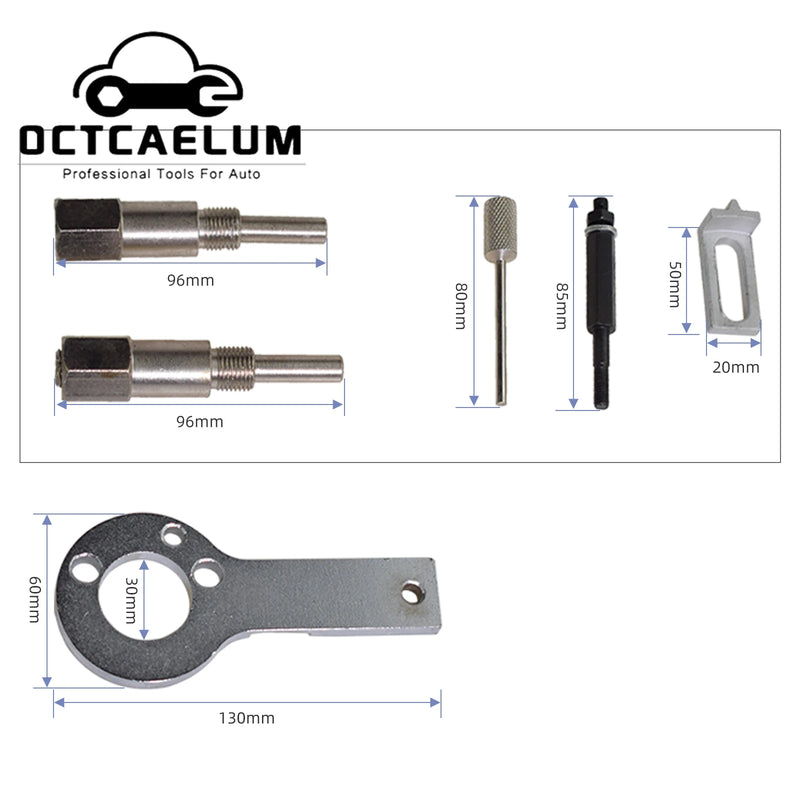 Engine Timing Camshaft Flywheel Locking Tool For Alfa Romeo 1.9 8/16V 2.4 10/20V Vauxhall Fiat 1.9 AT2079