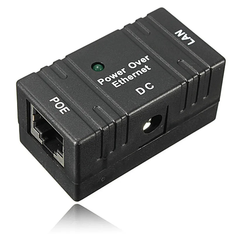 Passive PoE Injector Splitter – connected to camera