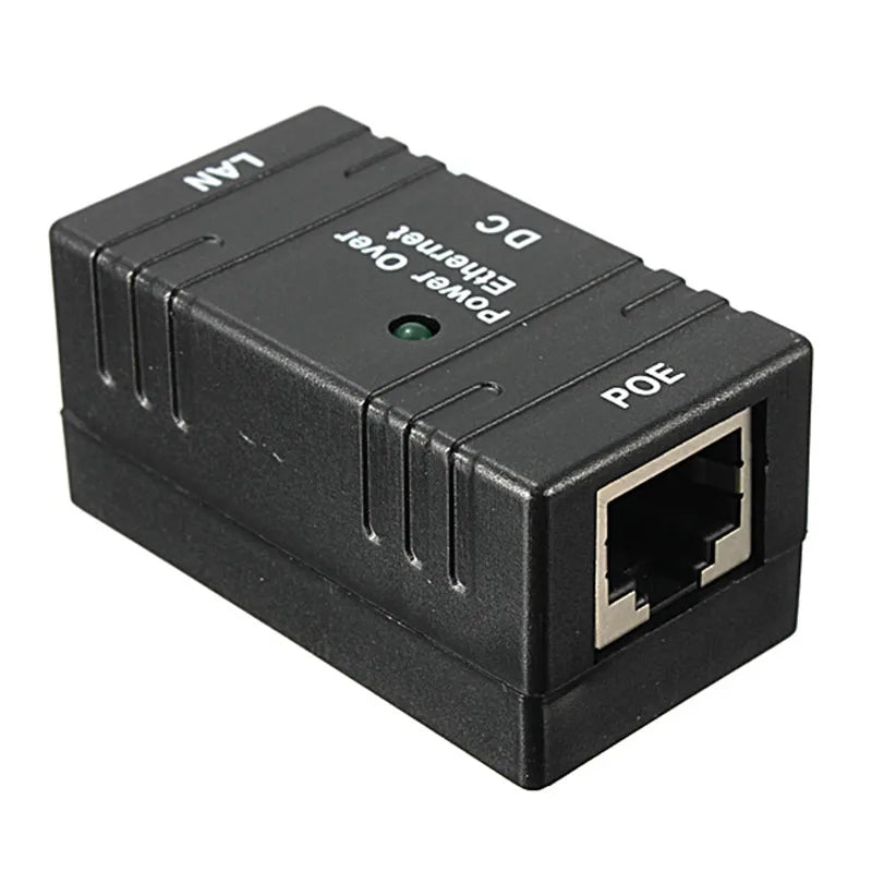 Passive PoE Injector Splitter – injector unit view