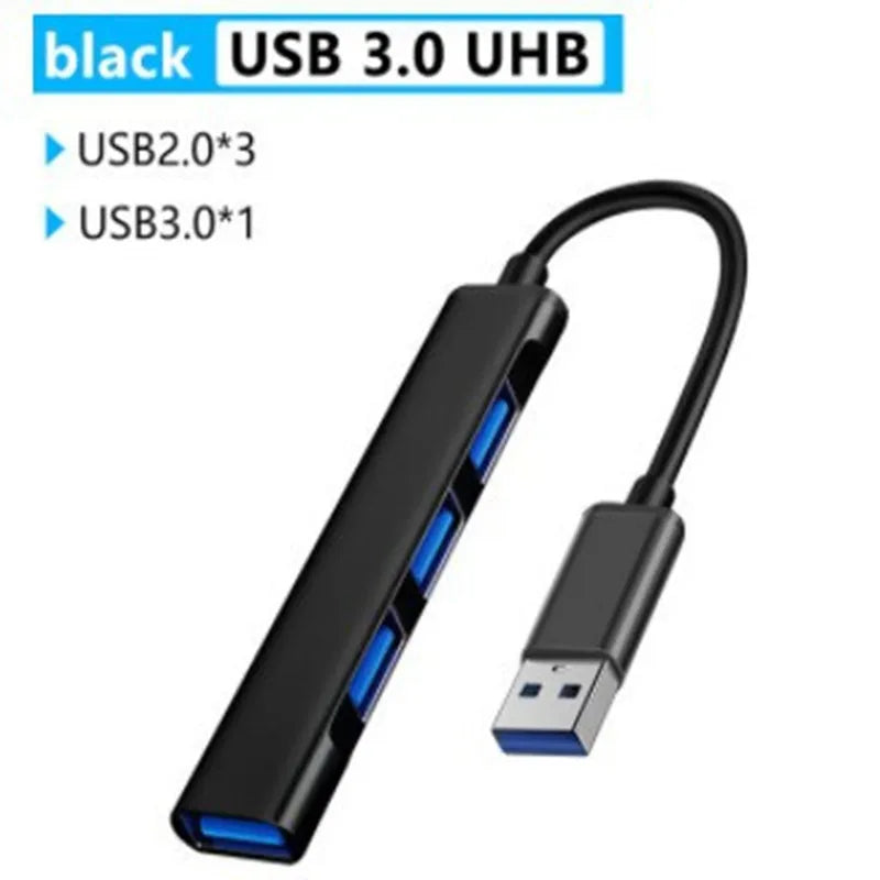 4-Port USB-C Hub – packaging