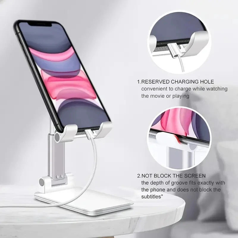 Adjustable Desktop Tablet & Phone Stand – angle adjustment demo