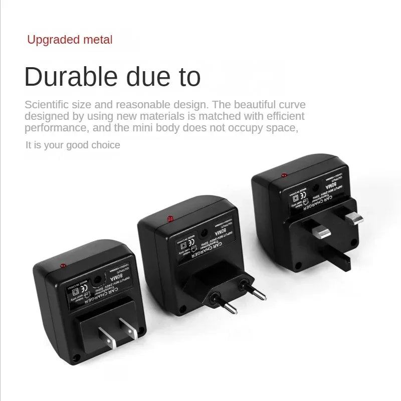 Car Socket AC Power Adapter – EU plug close-up
