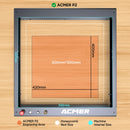 ACMER P2 33W lasers Engraver With Air Assist  Industrial Rails Wifi APP Control Laser Cutting Machine Carve Wood aluminium oxide