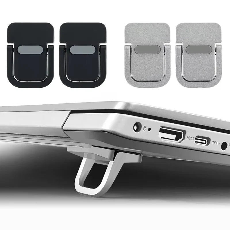 Portable Adjustable Laptop Stand – folded compact size