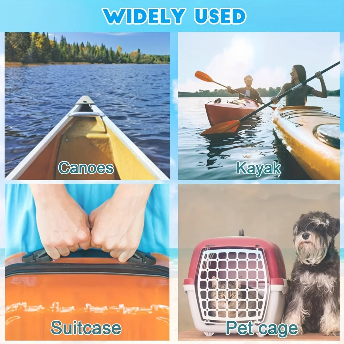 Kayak Carrying Handle Set – carrying grip in use