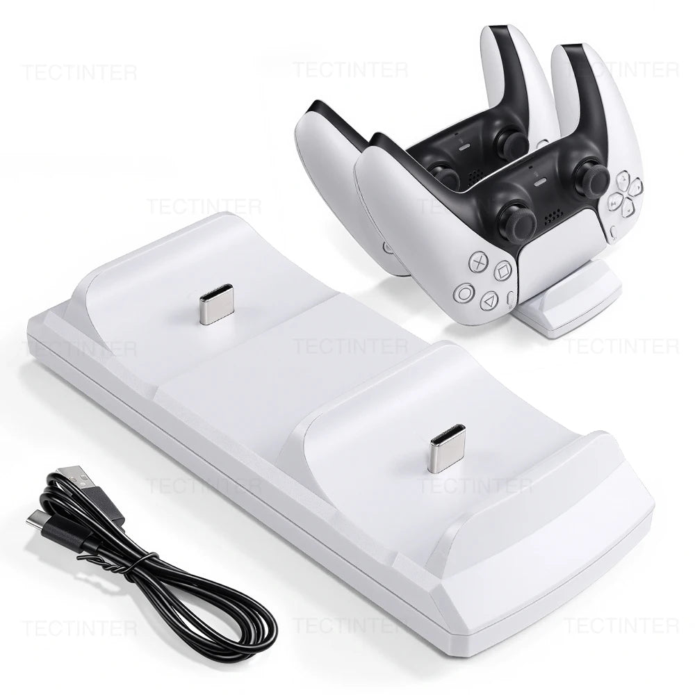 PS5 Dual Controller Charging Dock – dock front view