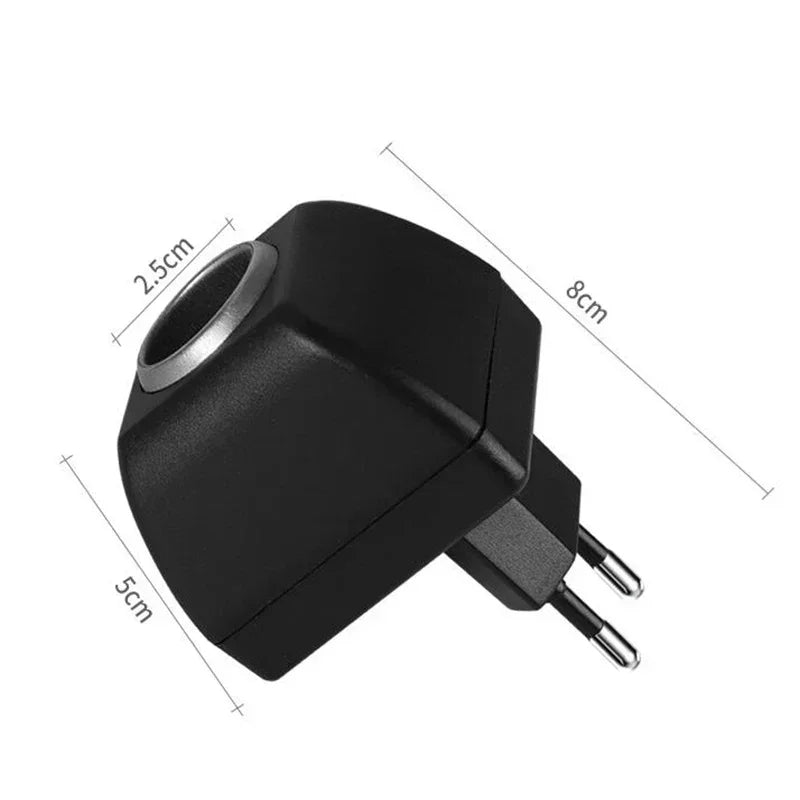 Car Socket AC Power Adapter – plugged into wall