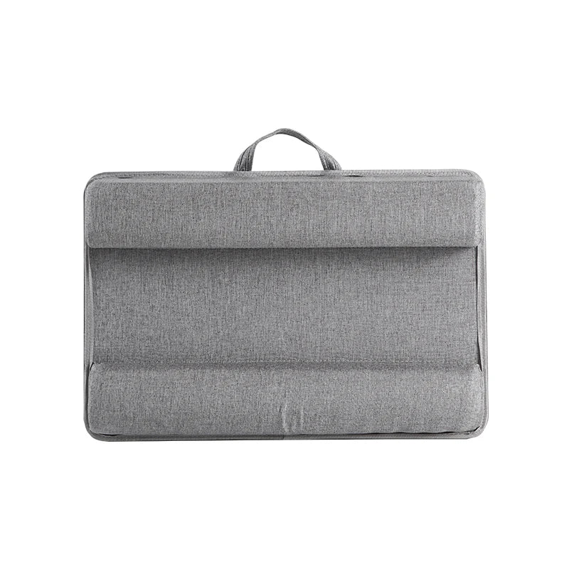 Anti-Slip Laptop Desk with Mouse Pad – groove and mouse pad close-up
