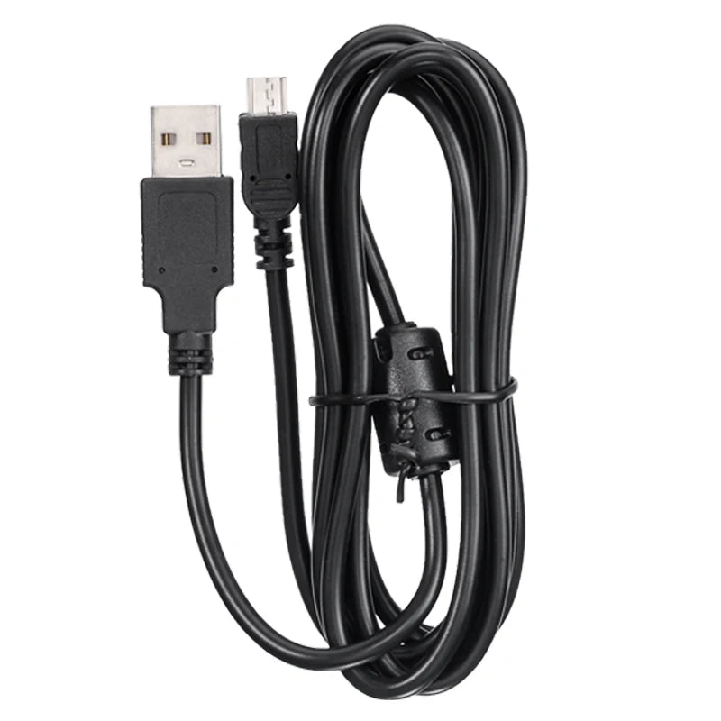 PS4 Controller Charging Cable – plugged into controller