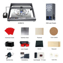 ACMER P2 33W lasers Engraver With Air Assist  Industrial Rails Wifi APP Control Laser Cutting Machine Carve Wood aluminium oxide