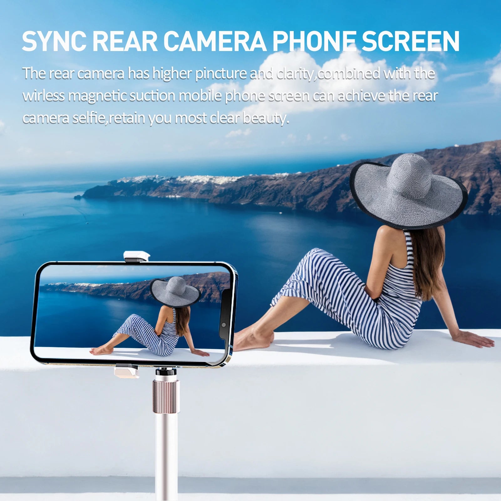 Magnetic Selfie Rear Camera Clip – rear camera alignment