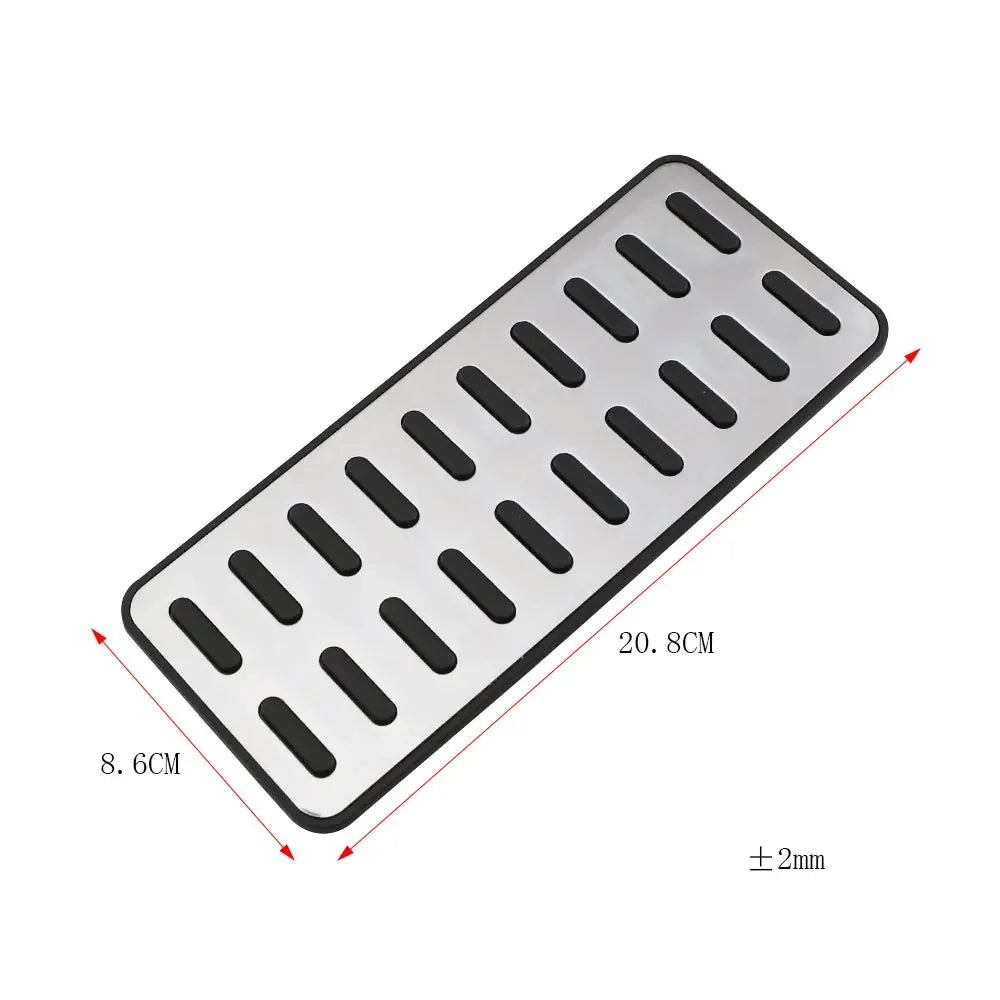Custom-Fit Car Pedal Covers – before and after