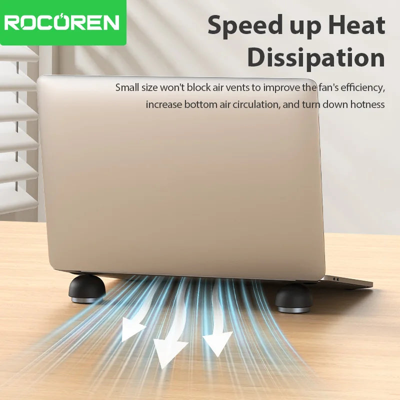 Rocoren Magnetic Laptop Cooling Stand – cooling airflow demo