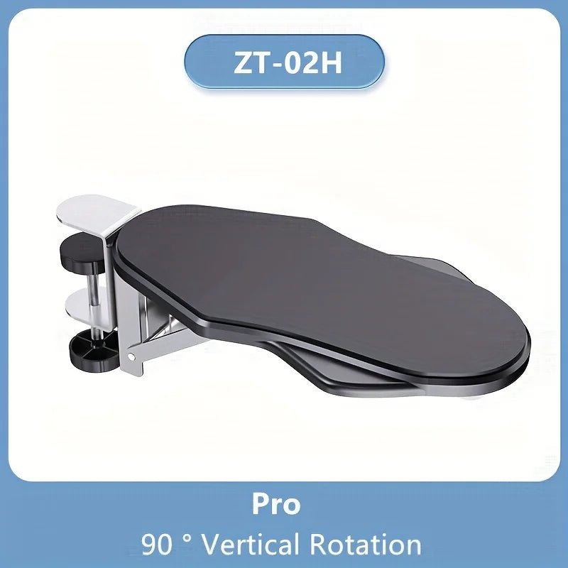 Adjustable Computer Arm Wrist Support Bracket – side profile