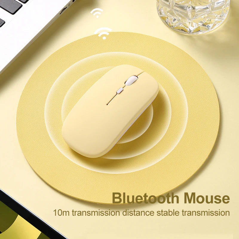 Wireless Bluetooth Mouse Portable Magic Silent Ergonomic Mice For Laptop iPad