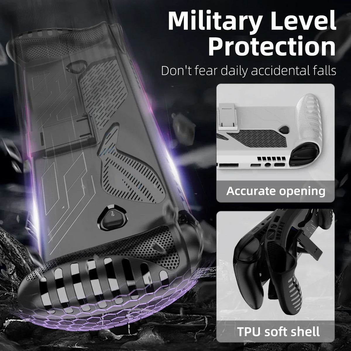 ROG Ally Protective Case Kit – protective corners detail