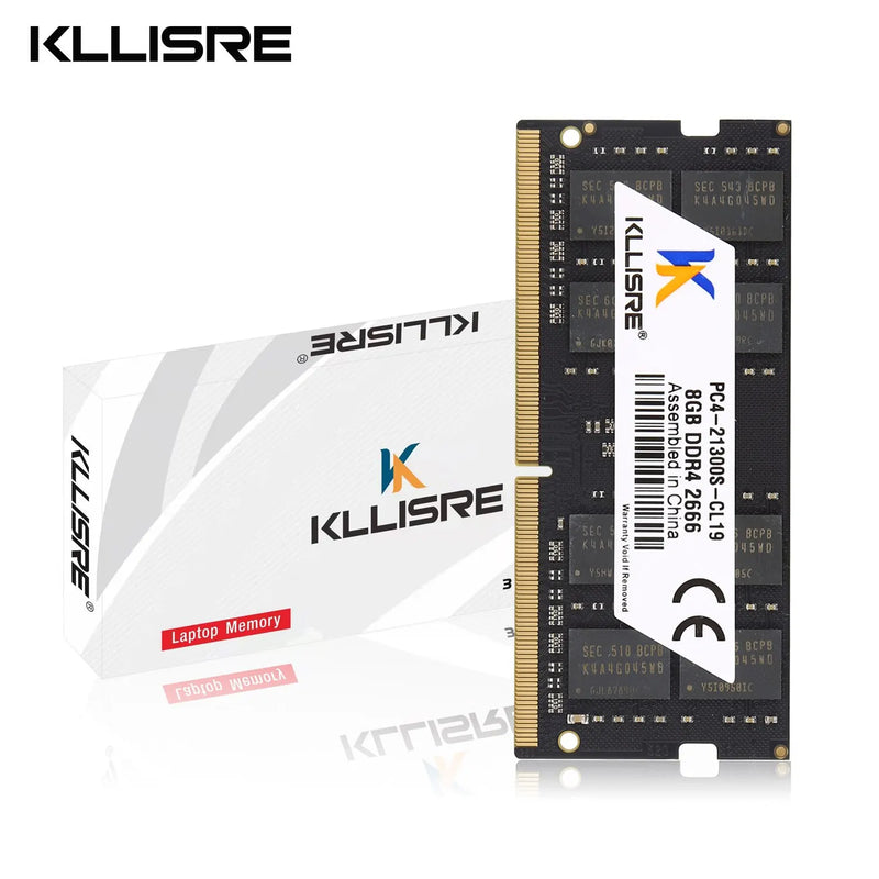 Kllisre DDR3 DDR4 8GB 4GB 16GB Laptop Ram 1333 1600 2400 2666 3200 DDR3L 204pin Sodimm Notebook Memory